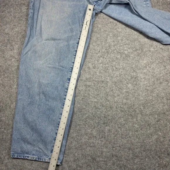 Madewell Jeans Women 28 Blue Straight Leg High Rise Light Wash - Picture 2 of 16